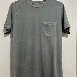 RVCA Charcoal Short Sleeve Tee with Pocket